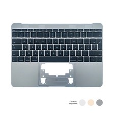 Clavier topcase MacBook 12″ A1534 2015 Gris / Argent / Or