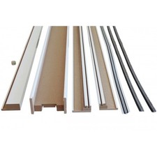 Kit habillage Speedy porte simple à galandage Unique 95 - blanc - 630 à 1030 mm