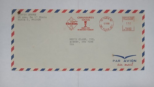 Tres rare enveloppe - tres, flamme