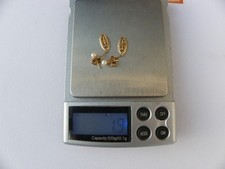 boucles oreilles or 18 carts