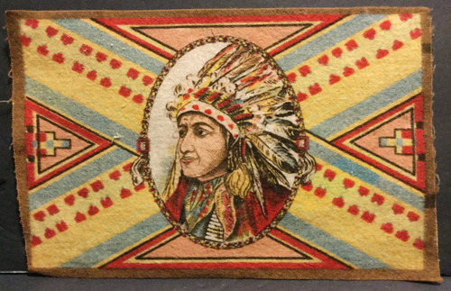 1910 b12 indian chiefs felt - chiefs,