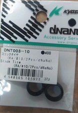 KYOSHO dNANO DNT003-10 PNEUS SLICK ARRIERRES #10  2 PIECES