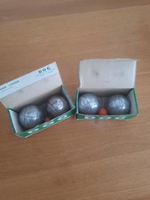 Lot De 2 Jeux Anciens De Boules De Pétanque DOG