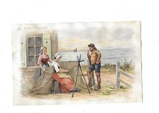 CHROMO ancien AU BON MARCHE