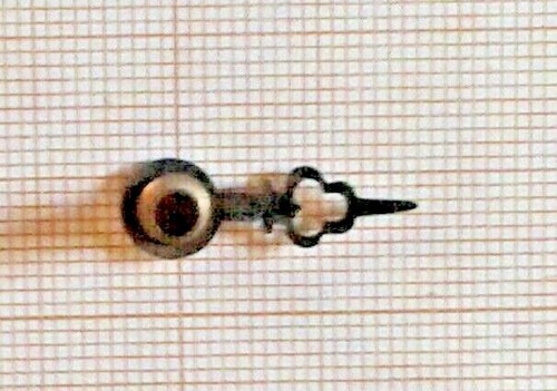 Aiguille pour pendule 0 - pour, 17.0