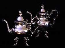  Silverplated Teapot and