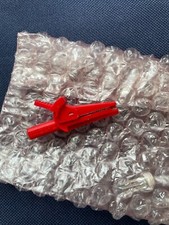 Electro PJP  Pince crocodile Rouge Fiche banane en sortie femelle 2mm