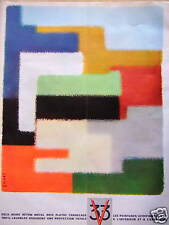 PUBLICITÉ PRESSE 1965 PEINTURES VITRIFIANTES V33 SOLS MURS MÉTAL BOIS CARRELAGE