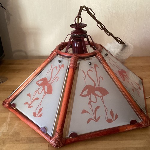 Lustre suspension hexagonal - lustre,