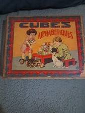 cubes bois alphabet C15 France 
