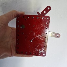 MECCANO MOTEUR mécanique fonctionnel avec sa clef