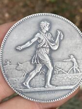 Médaille République Française Tarn & 1935 & Ministère Agriculture & Argent