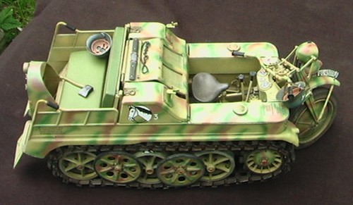 Maquette italeri kettenkrad - italeri,