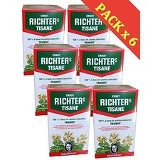 Tisane Ernst Richter Special Transit Lot De 6 Boîtes De 20 Infusions