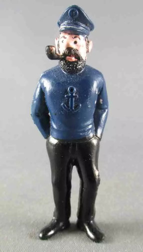 Tintin figurine plastique - tintin,