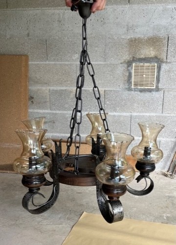 Lustre art déco branches - art,