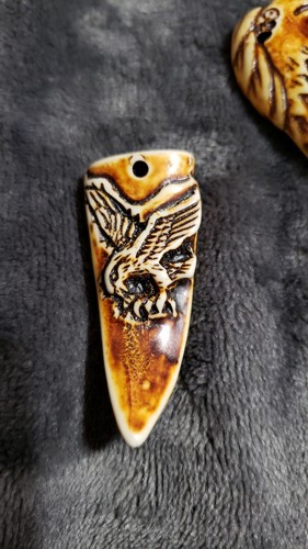 Horn pendant - ox,