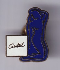 RARE PINS PIN'S .. FILLE SEXY GIRL PIN-UP EROTISME BEAUIE PARFUM CRISTAL ~FR