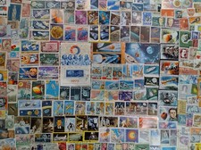 Lot / vrac de 1000 timbres différents et blocs du monde (photos du Lot 509)