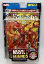 Figurine HUMAN TORCH - Marvel Legends Series II n°70154 - 2002 - Neuf MISB