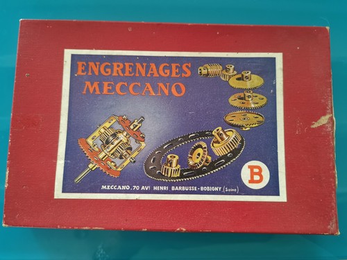 Meccano boite engrenages b - meccano,