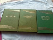 Lot Livres Anciens Collection Hachette 1948 et 1949