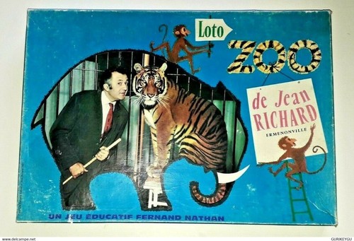 Ancienne boite jeu loto - de,