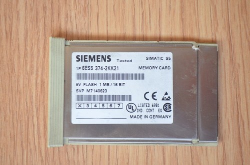 Carte mémoire siemens simatic - mÉmoire,