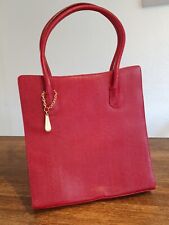 Sac à main Lancel cuir rouge