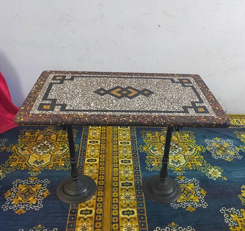 Table bistrot début - , 20ème