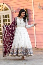 Robe Anarkali De Fête
