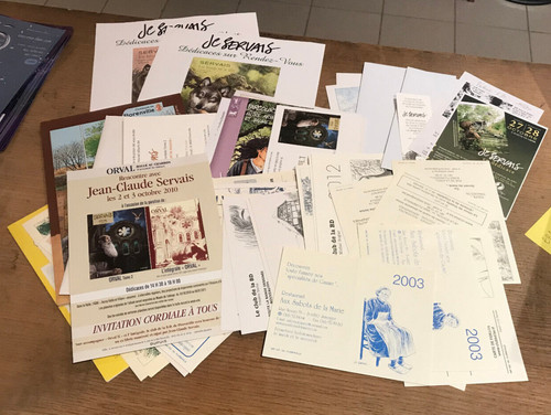 Servais lot de documents - lot,