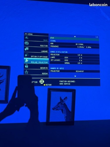 Vidéoprojecteur panasonic - vidéoprojecteur,