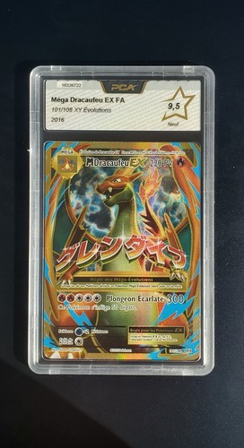 Carte pokémon méga - méga, dracaufeu