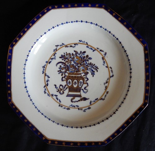 Assiette xixème porcelaine - assiette, xixème,