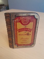 Ancienne Boite La Poule Au Pot Bouillon Kub