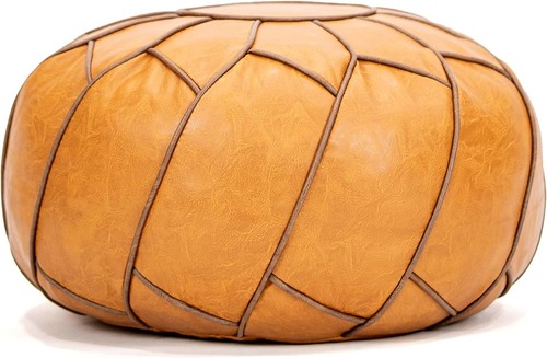 Moderner pouf ottoman pumpkin - pouf,