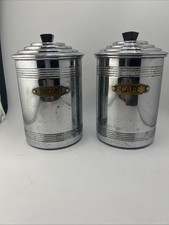 Lot de 2 Pots en Cuivre Chrome