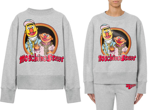 Moschino sesame street - x, bert