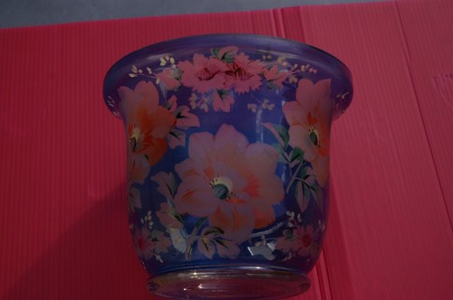 Cache pot verre dégagé - , à