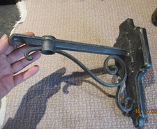 Jolie Applique Murale de Hall d'Entrée Potence de Lampe Ampoule Bougie Aluminium