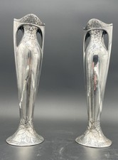 Paire vases art - de, nouveau