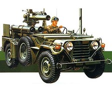 Tamiya 1/35 Military N°125 US Army M151A2 Tow Missile Launcher Equipé JAPAN81