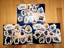 Granblue Fantasy Kandoo excluSIVE sticker sticker set of 3 types Japan Anime