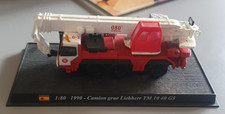 CAMION POMPIERS DU MONDE - DEL PRADO - 1990 CAMION GRUE LIEBHERR TM 10 40 G3