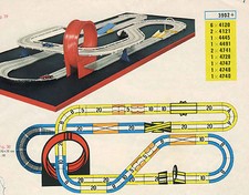 Faller AMS - Matériel De Rail Pour Circuit Complet Avec Looping + Tremplin