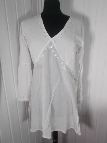 Robe courte tunique manche