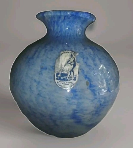 Vase boule verre soufflé - vase,