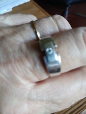 Très belle bague argent massif homme