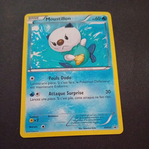 Carte pokemon moustillon holo - pokemon,